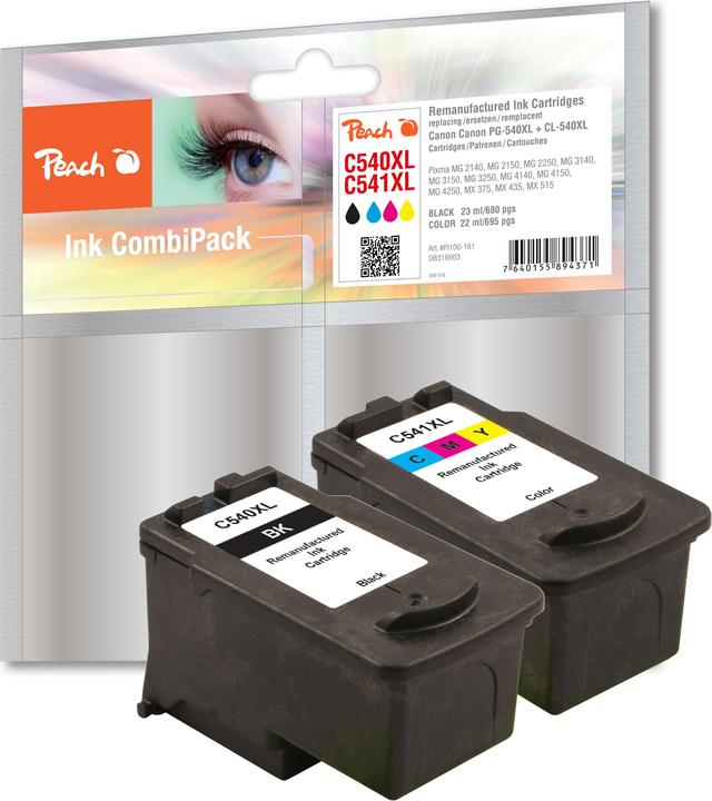 Actual product image Peach Pg-540xl, Cl-541 (Color, FC)