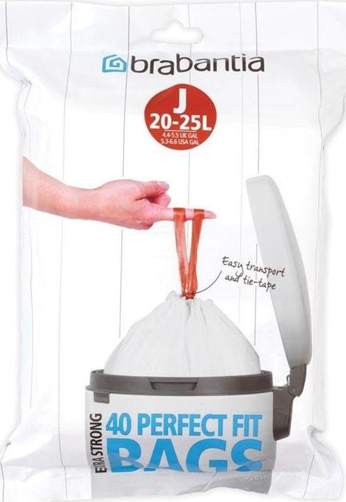 Actual product image Brabantia PerfectFit bin liners (40 x, 23 l)