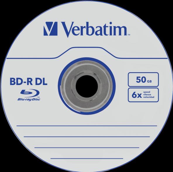 Actual product image Verbatim Bd-R dl (10 x)