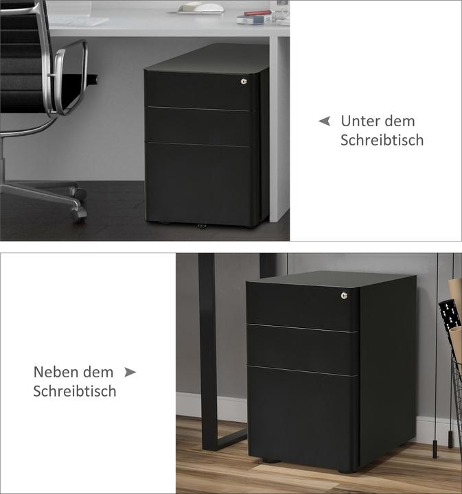Produktbild Vinsetto Aktenschrank mit Schliessfach (39 x 48 x 59 cm)
