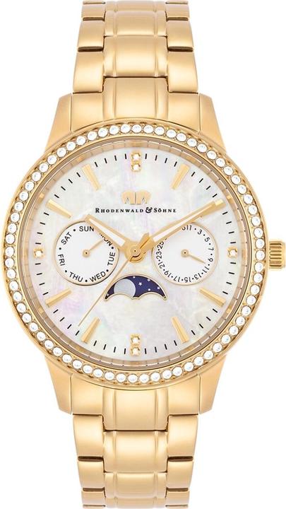 Multifunktionen Amidala Edelstahl Gelbgold - 34118 (Analoguhr, 38 mm)