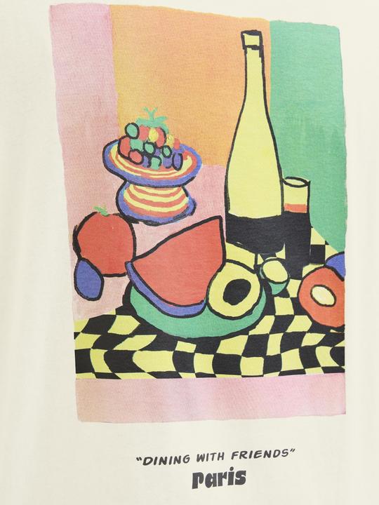 Produktbild Jack & Jones Rückenprint Rundhalsausschnitt T-shirt T-shirt (M)