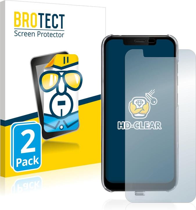 Produktbild BROTECT Schutzfolie Displayschutz Klar (2 Stück, Gigaset GS195 LS)