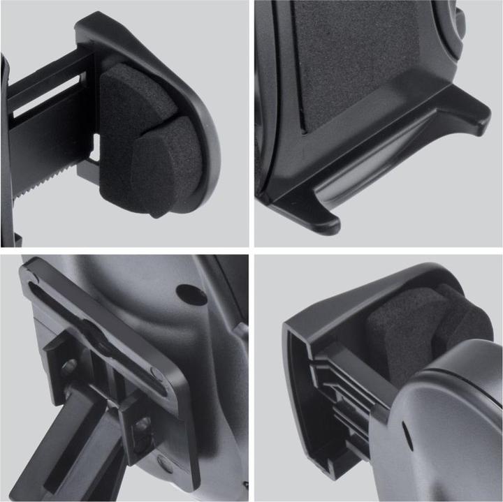 Produktbild Forcell Stylus F-GRIP Oval 27 cm car holder for windshield / dashboard / air vent black