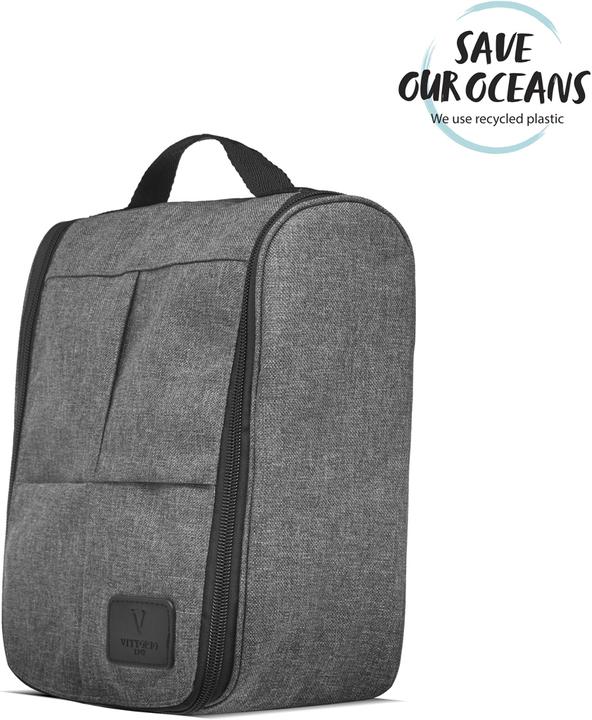 Immagine prodotto Cimi Vittorio - Borsa da bagno appendibile in grigio