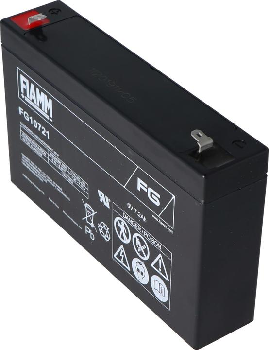Actual product image Fiamm Akku FG10721 (6 V, 7.20 Ah)