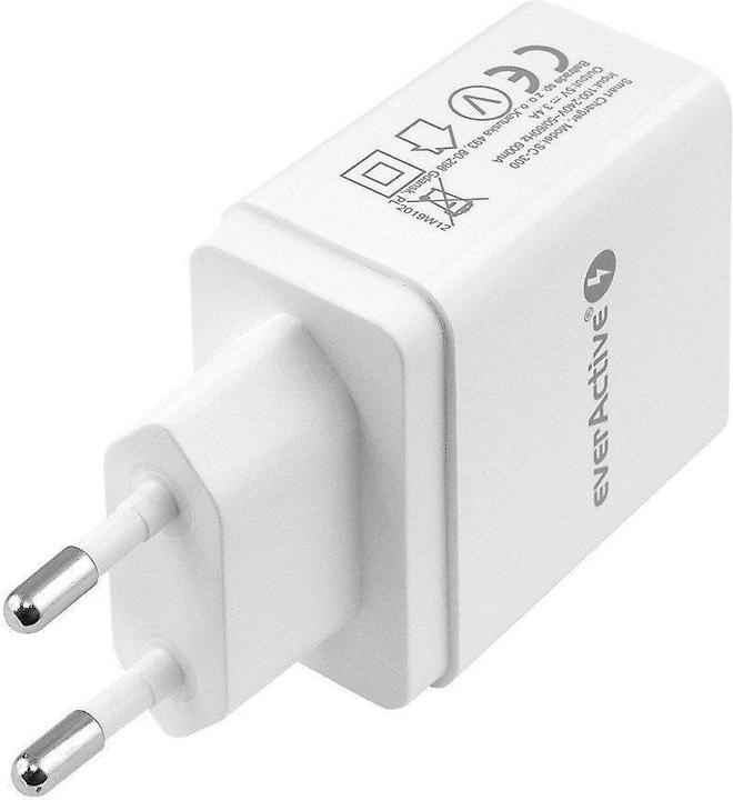 Actual product image Everactive SC-300 Charger (USB, white) (17 W)