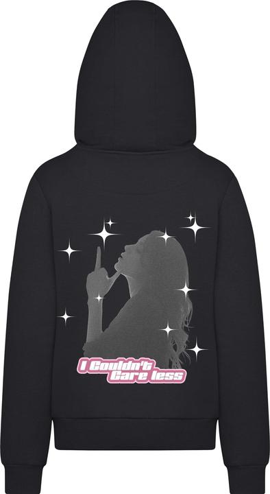 Immagine prodotto Miss Tee Felpa con cappuccio da donna Couldn't Care Less - 180963 (M)
