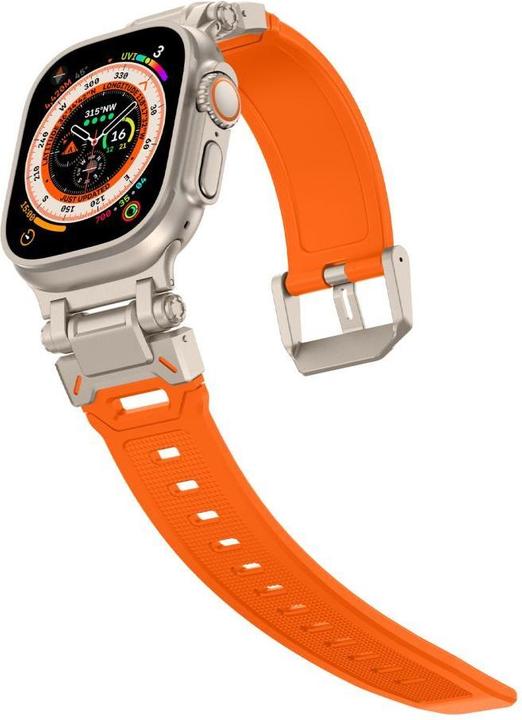 Image du produit Tech-Protect Delta Pro Strap pour Apple Watch 4 / 5 / 6 / 7 / 8 / 9 / SE / Ultra 1 / 2 (42/44/45/49 m) (TPU, Aluminium)
