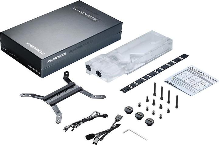Immagine prodotto Phanteks Serbatoio R220C - piastra posteriore in acrilico trasparente