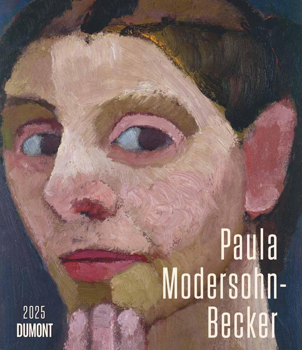 Actual product image Paula Modersohn-Becker 2025 - Art Calendar - Wall Calendar in 34,5 x 40 cm format - Sp (Hardcover, German)