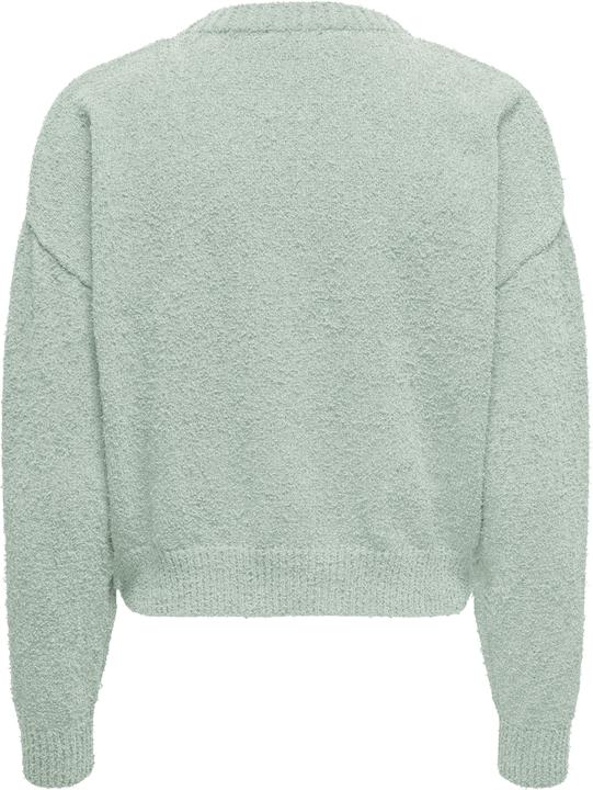 Image du produit Only Col rond Poignets côtelés Épaule basse Pull-over en maille (L)