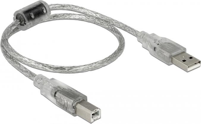 Produktbild Delock USB-A auf USB-B (0.50 m, USB 2.0)