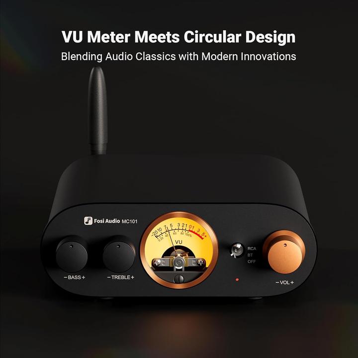 Produktbild Fosi Audio MC101, 2.0 Kanal Audioverstärker mit Bluetooth (Verstärker)