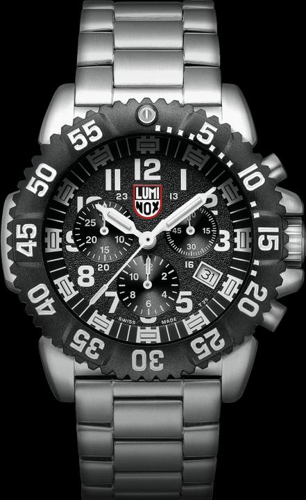Produktbild Luminox Navy Seal Colormark 3180 (Analoguhr, Chronograph, Taucheruhr, Swiss Made, 44 mm)
