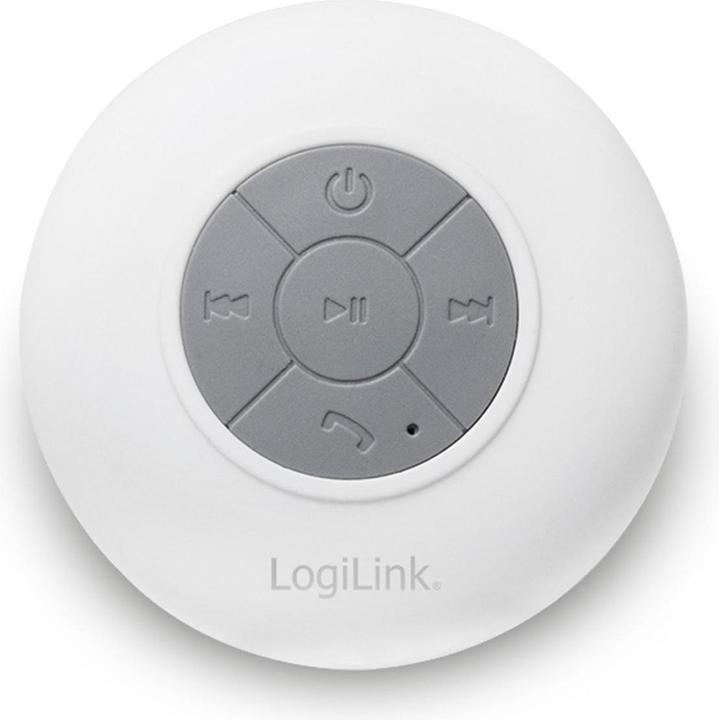 Produktbild LogiLink Bluetooth Lautsprecher für die Dusche (4 h, Akkubetrieb)