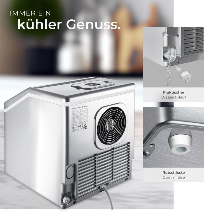 Produktbild tectake Eiswürfelmaschine (CH-Stecker)