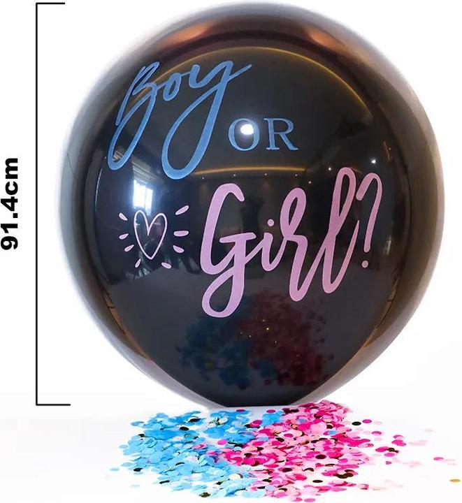 Actual product image Hermex Baby shower balloon