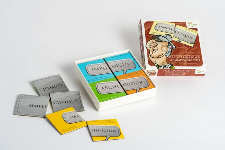 Actual product image Simplicissimus The Latin swearword game (German)