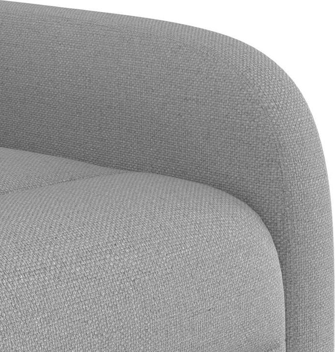 Actual product image VidaXL Massage chair electric cloud grey fabric