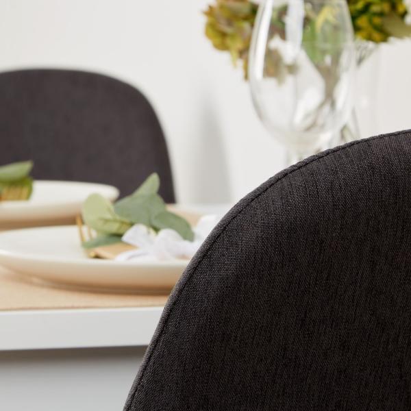 Produktbild Homestyle4u Essgruppe mit Esstisch und Stühlen (80 x 80 x 75 cm)