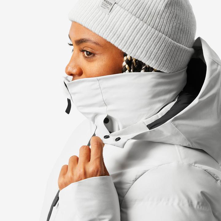 Produktbild Wedze Skijacke Damen wattiert warm und wasserdicht - Warm 900 beige (L)