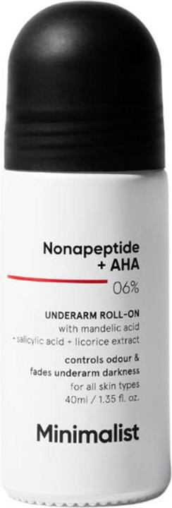 Produktbild Minimalist Nonapeptide + AHA 06% Underarm Roll on (40 ml)