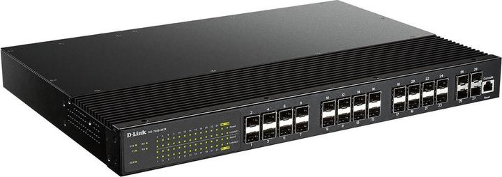 Produktbild D-Link 24 Ports Industrie Switch SFP Plus 4 Port 10G SFP+ with Single AC input (24 Ports)