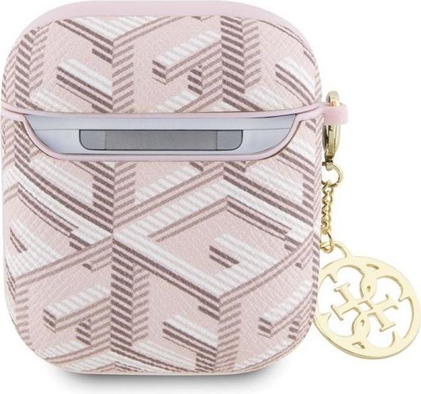 Produktbild Guess GUA2PGCE4CP AirPods 1/2 cover różowy/pink GCube Charm (Kopfhörer Tasche)