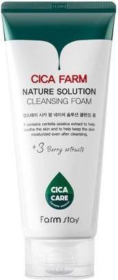 Actual product image Farm Stay Farmstay Cica Farm Nature Solution Cleansing Foam (Foam, 180 ml)