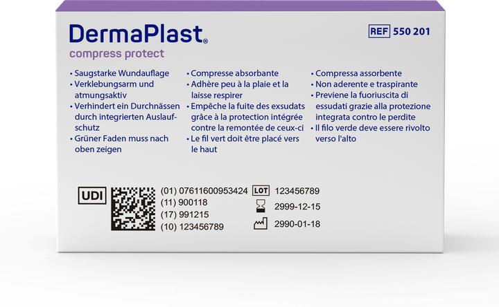 Actual product image DermaPlast Compress Protect