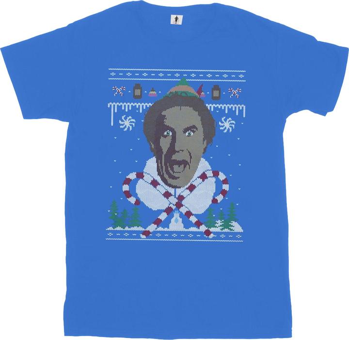 Elf Christmas Fair Isle TShirt (L)