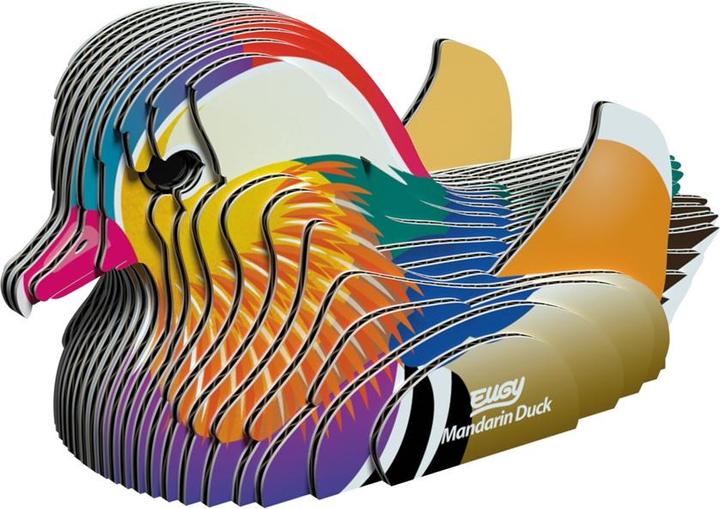 Actual product image Eugy 3D Mandarin duck craft set (MQ6)