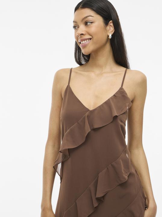 Actual product image Vila VIROMAINE Träger Maxikleid (38)