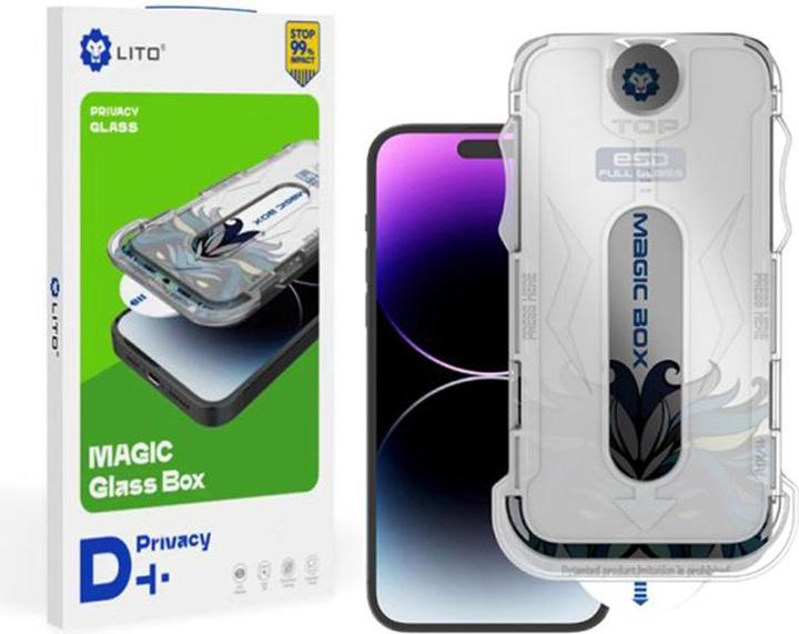 Productafbeelding Lito - Magic Glass Box D+ Tools - iPhone X / iPhone XS - Privacy (1 Stuk, Apple iPhone X, Apple iPhone XS)
