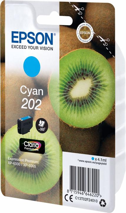 Actual product image Epson 202 Claria Premium (C)