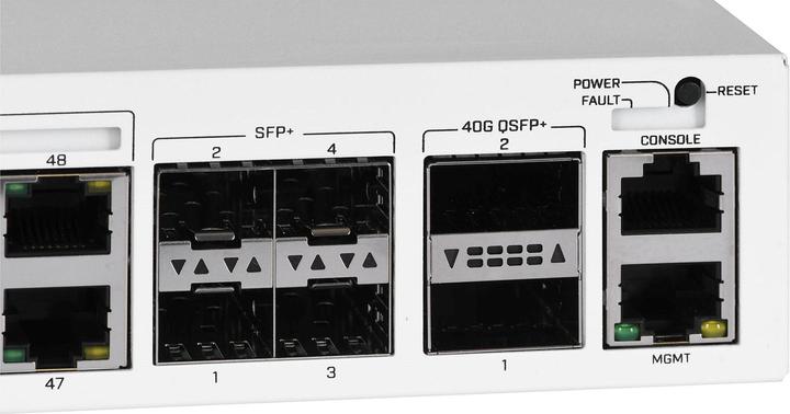 Actual product image MikroTik CRS354-48P-4S+2Q+RM (54 Ports)