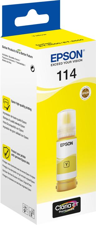 Immagine prodotto Epson 114 Bottiglia d'inchiostro EcoTank (Y)