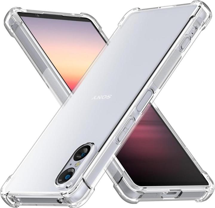 Produktbild Screenguard Sony Xperia 5 V Hülle Crystal Soft Airbag Bumper (Sony Xperia 5 V)