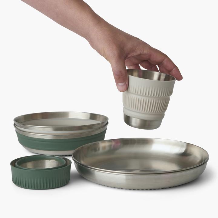 Produktbild Sea To Summit Detour Stainless Steel Collapsible Dinnerware Set