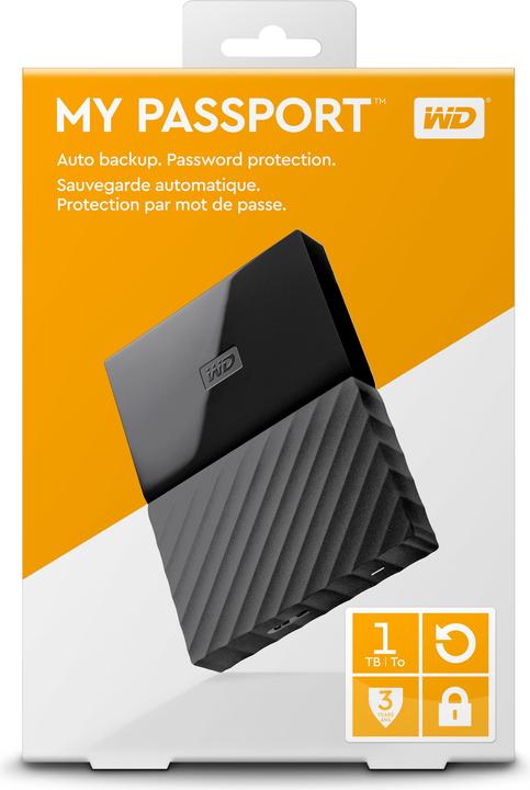 Actual product image WD My Passport (1 TB)