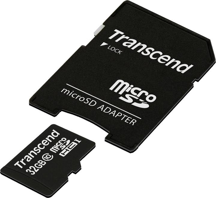 Immagine prodotto Transcend scheda microSDHC (32 GB, microSDHC, U1, UHS-I)