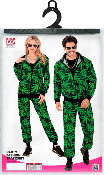Produktbild Widmann Cannabis Trainingsanzug Unisex: Jacke Und Hose (S)