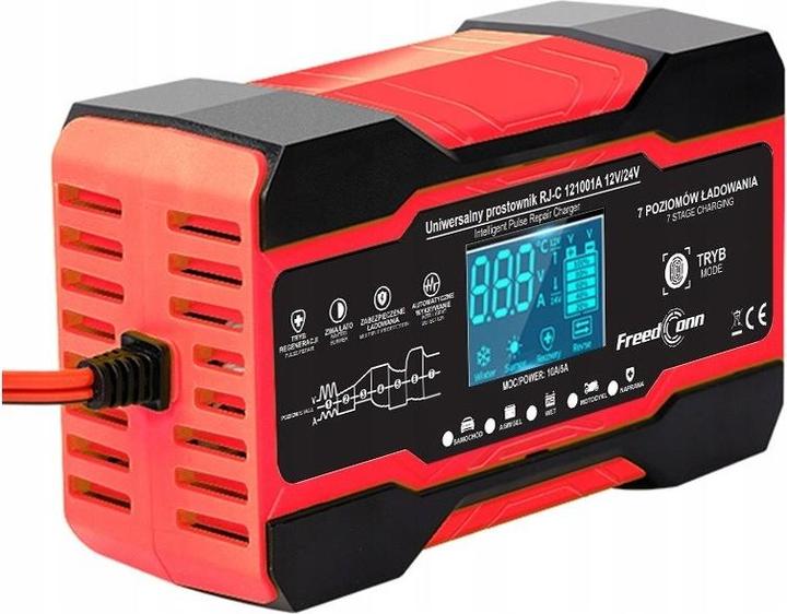 Immagine prodotto RJ Tianye Prostownik akumulatorowy RJ-C 121001A 12V 10A /24V 5A (12V, 24V, 10 A)