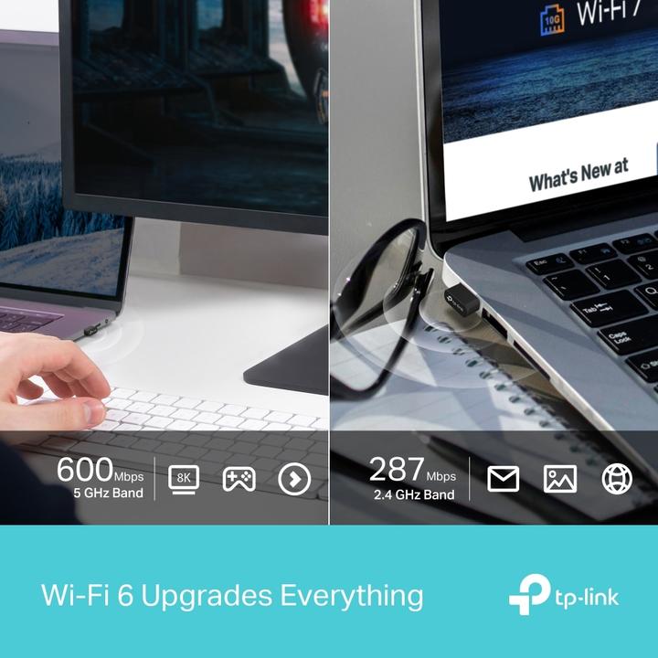 Produktbild TP-Link AX900 NANO WI-FI 6 BT 5.3 USB (USB)