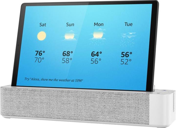 Image du produit Lenovo Smart Tab M10 HD (2nd Gen) avec Alexa intégré (10.10", 64 Go, Platine)