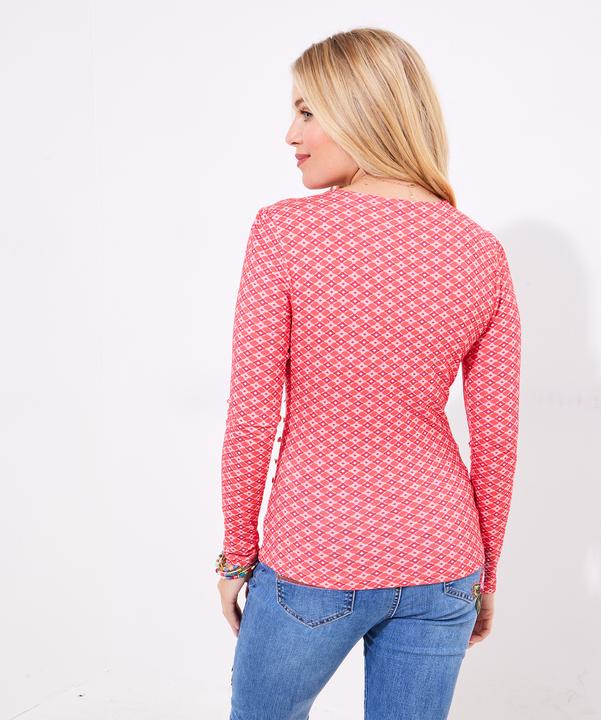 Immagine prodotto Joe Browns Geo Print Mock Wrap Top (40)