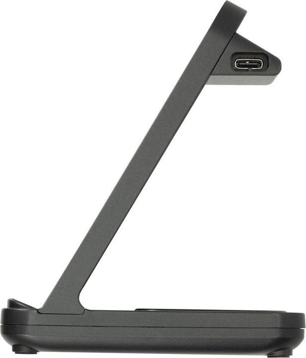 Image du produit Rivacase VA4916 WH3 Chargeur sans fil 3 en 1, charge 3 appareils simultanément, certifié Qi (15 W)