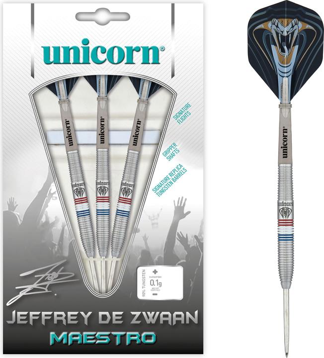 Produktbild Unicorn Maestro Jeffrey de Zwaan P2 Steel Darts (25 g)