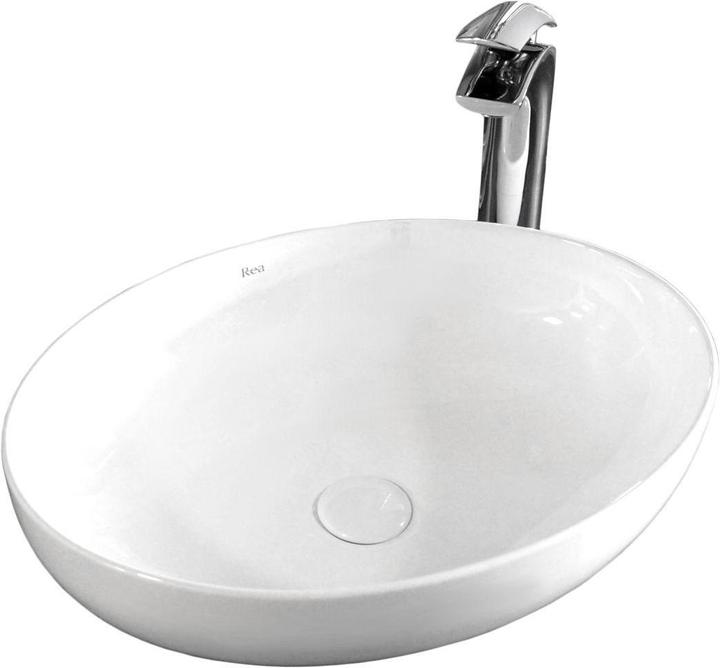 Rea Carola 51 cm washbasin (390 mm, 510 mm)